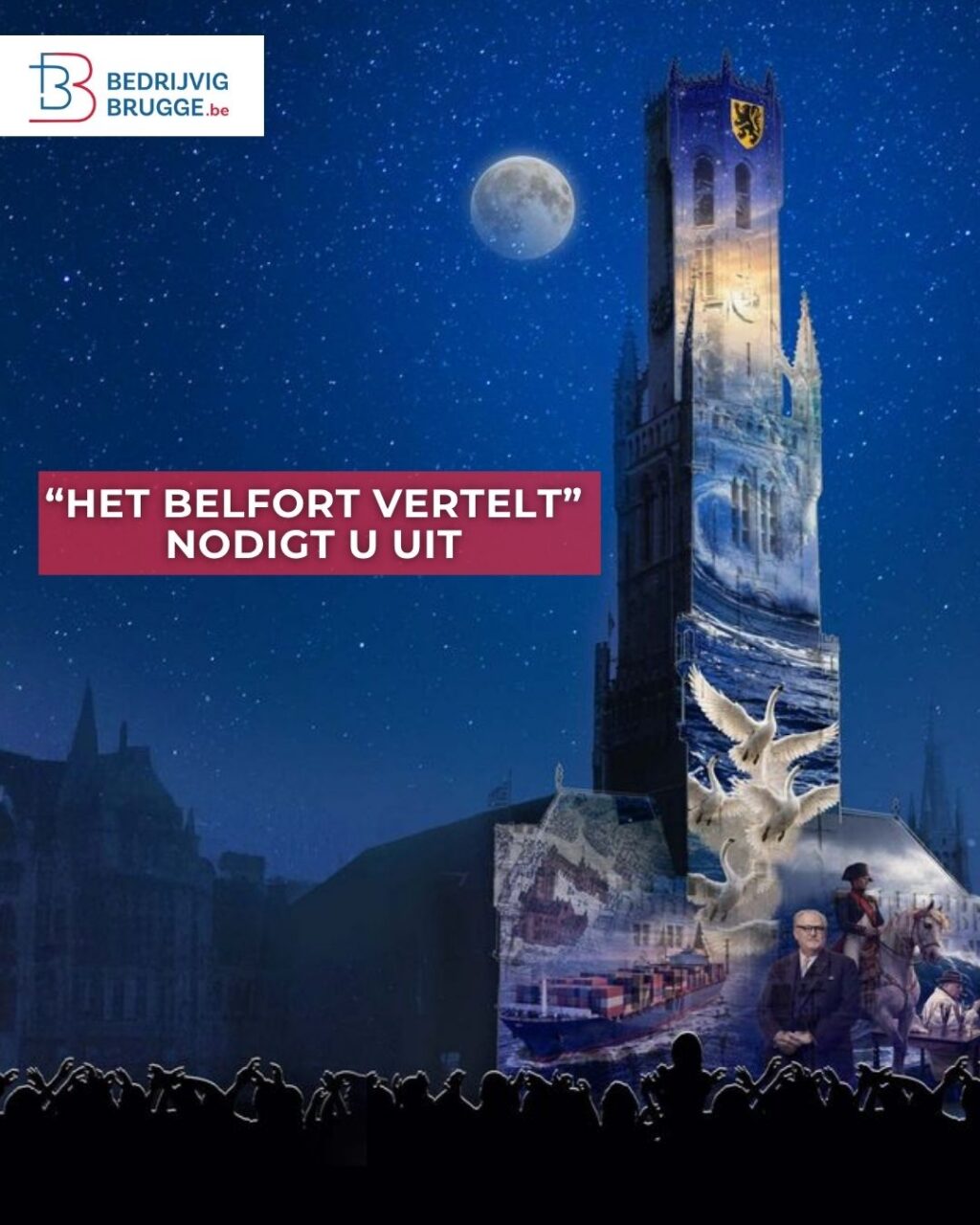 Instagram post from bedrijvigbrugge. This post is in position 2.